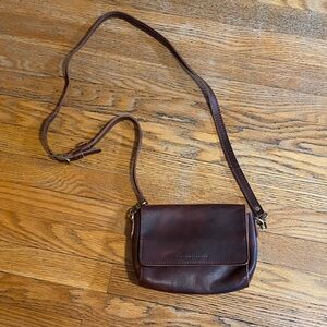 Portland Leather Brown Crossbody Bag